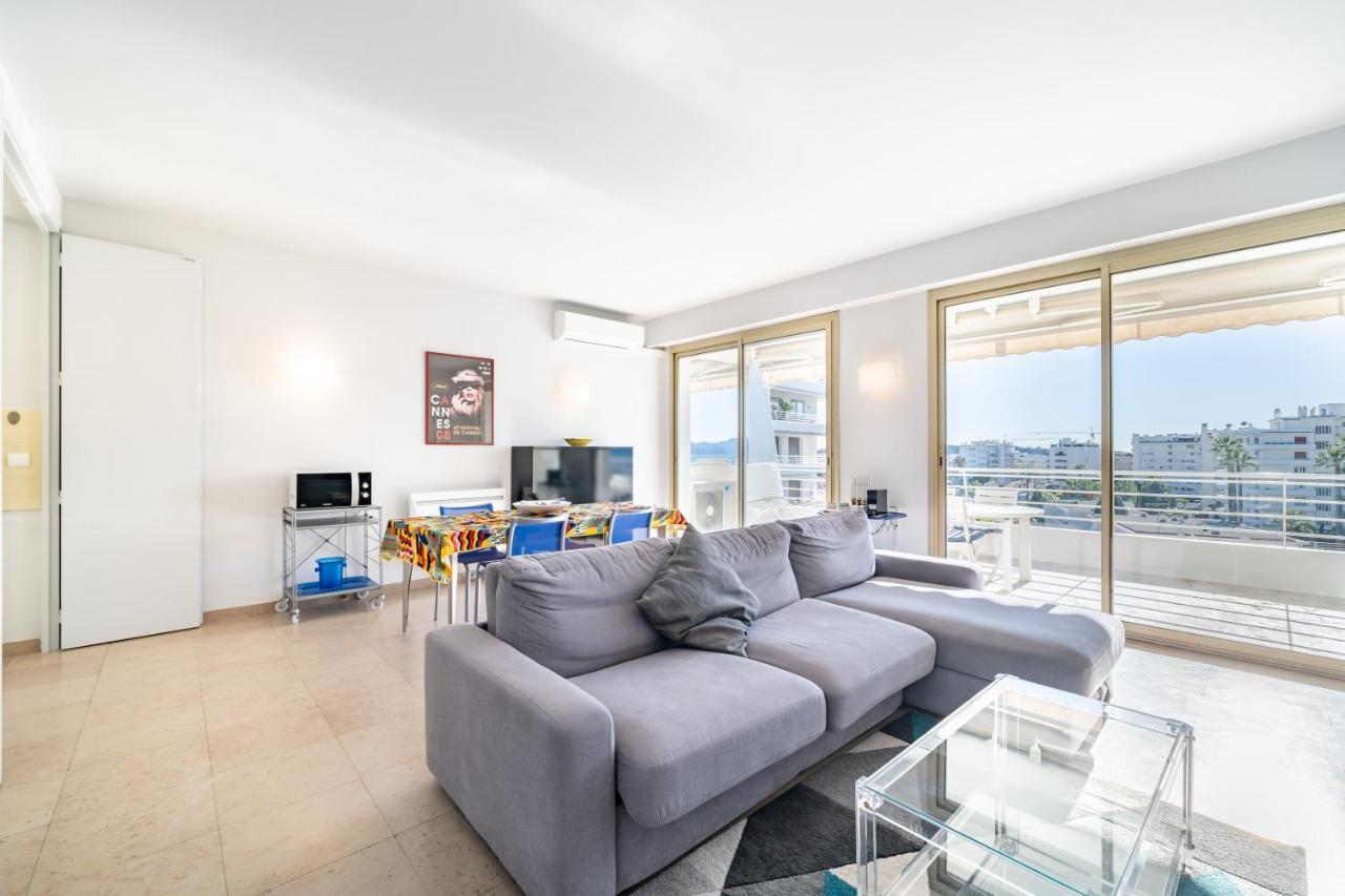 Palm Beach- Free Wifi- Parking- Sea View Cannes Exterior photo