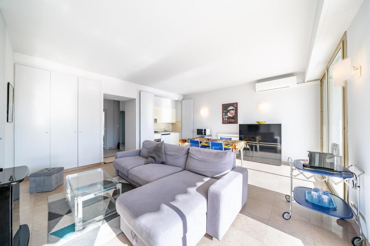 Palm Beach- Free Wifi- Parking- Sea View Cannes Exterior photo